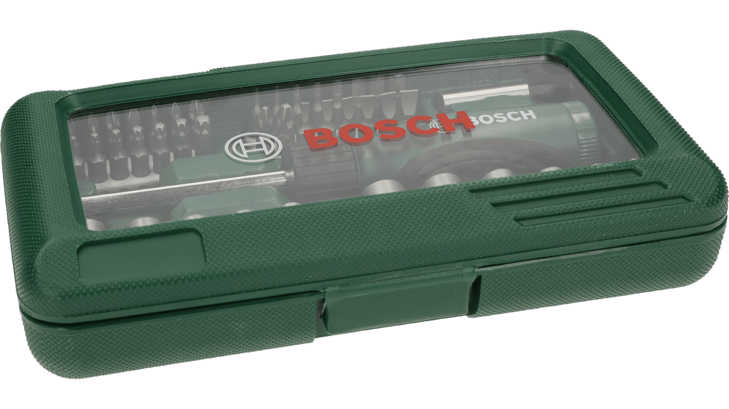 Bosch Screwdriver Bit Set 46 pieces (10 Years Guarantee)