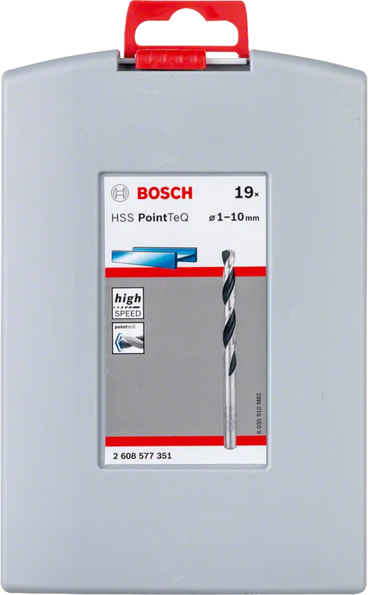 HSS Twist Drill Bit PointTeQ 19 pcs ProBox