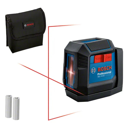Bosch Line Laser GLL 12-22 +2 AA Batteries