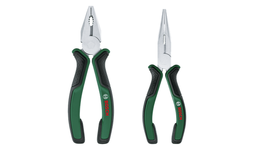 Bosch Pliers Set 2-Piece (10 Years Guarantee)