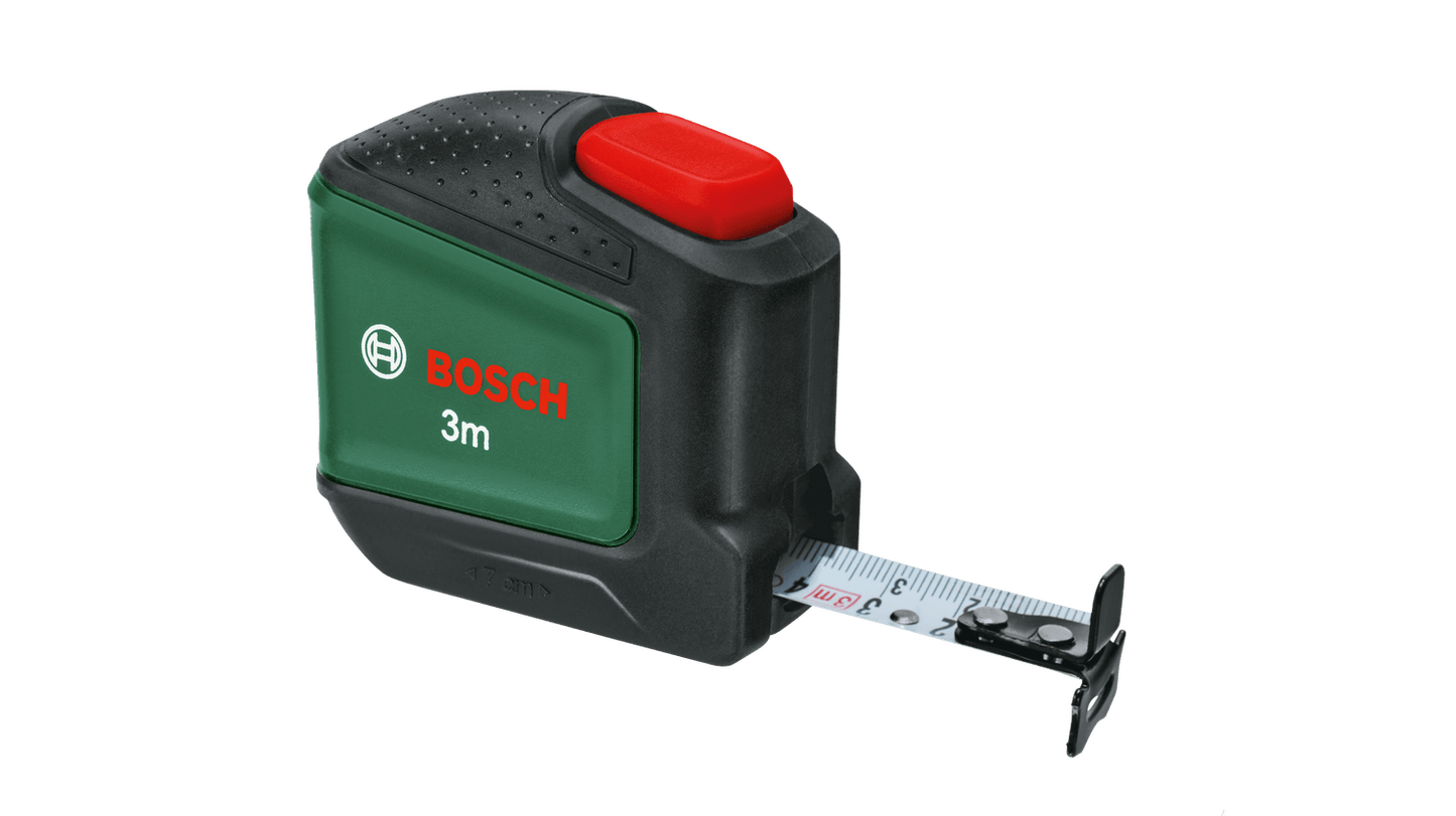 Bosch Tape Measure 3 m (10 Years Guarantee)