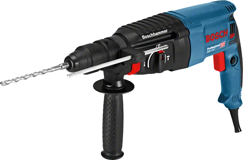 SDS Plus Rotary Hammer Bosch GBH 2-26 F 830 W 4-26 mm + Keyless Quick Release Chuck for metal/wood Drilling