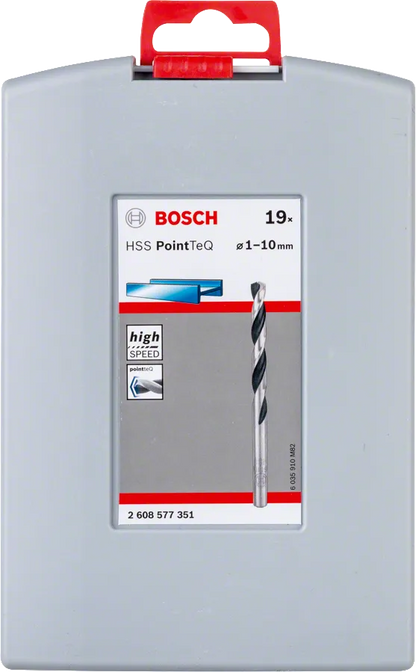 HSS Twist Drill Bit PointTeQ 19 pcs ProBox