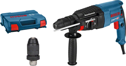 SDS Plus Rotary Hammer Bosch GBH 2-26 F 830 W 4-26 mm + Keyless Quick Release Chuck for metal/wood Drilling