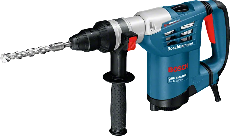 Bosch SDS Plus Rotary Hammer GBH 4-32 DFR, 4-32 mm 900 W + 13 mm wood/metal Keyless Quick Release Chuck