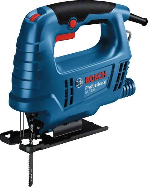 Bosch GST 680, 500 W Jigsaw + Anti-Splinter Guard