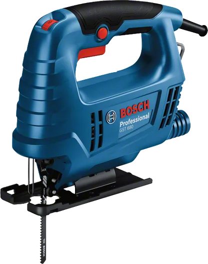 Bosch GST 680, 500 W Jigsaw + Anti-Splinter Guard