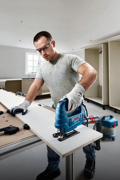 Bosch GST 680, 500 W Jigsaw + Anti-Splinter Guard