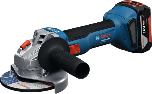 Bosch GWS 18V-8 Cordless 5 inch (125 mm) Angle Grinder +1 Battery 18V, 4A +1 Charger