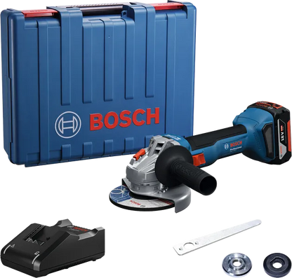 Bosch GWS 18V-8 Cordless 5 inch (125 mm) Angle Grinder +1 Battery 18V, 4A +1 Charger