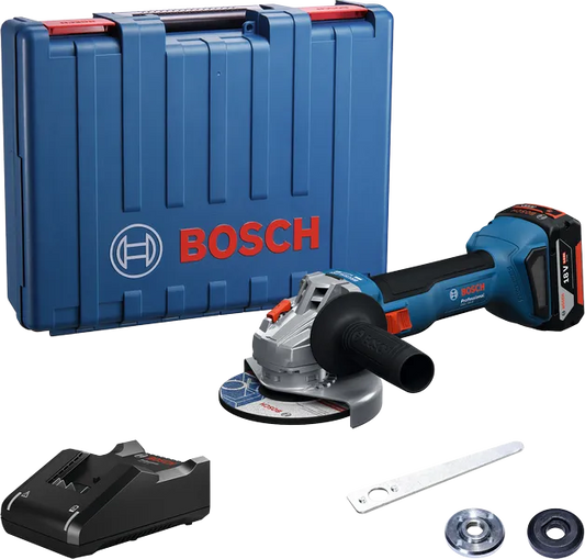Bosch GWS 18V-8 Cordless 5 inch (125 mm) Angle Grinder +1 Battery 18V, 4A +1 Charger