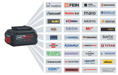 Bosch GWS 18V-8 Cordless 5 inch (125 mm) Angle Grinder +1 Battery 18V, 4A +1 Charger