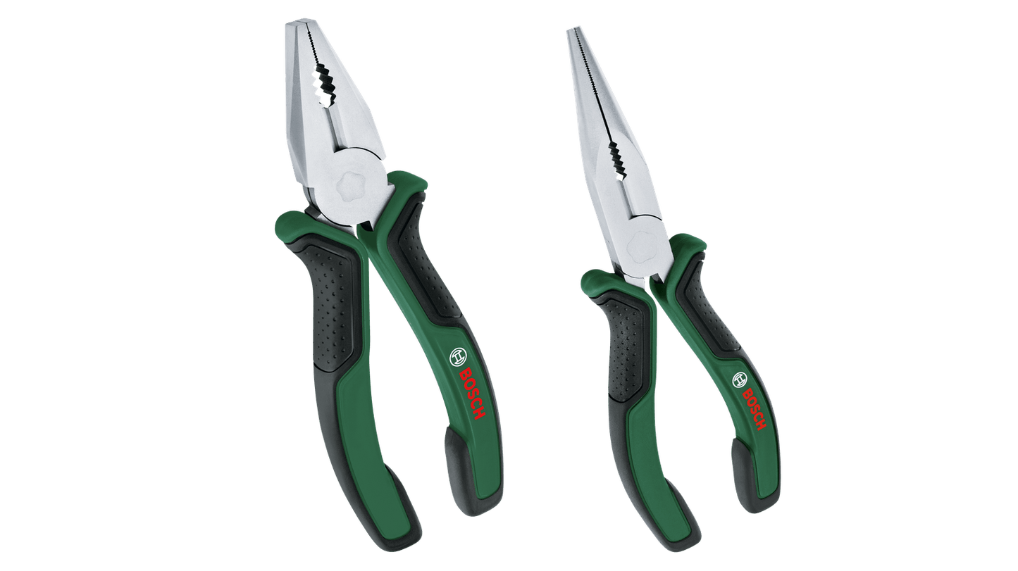 Bosch Pliers Set 2-Piece (10 Years Guarantee)