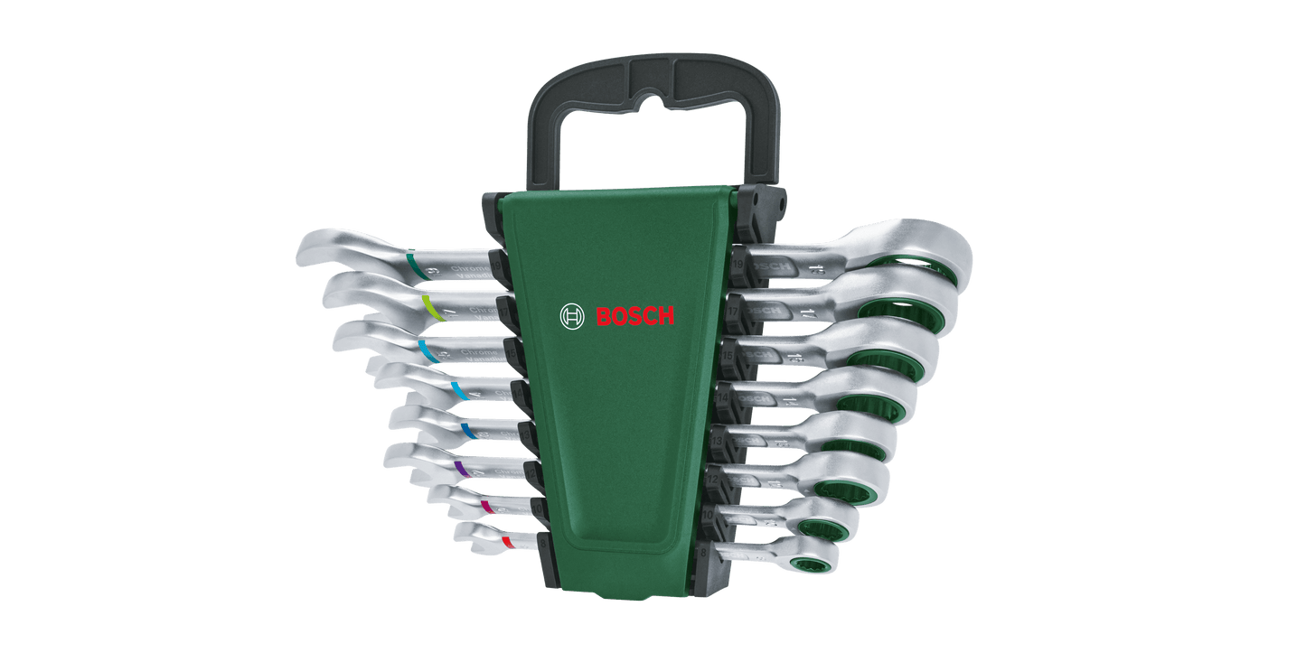 Ratchet Combination Wrench Set 8-Piece (10 Years Guarantee)