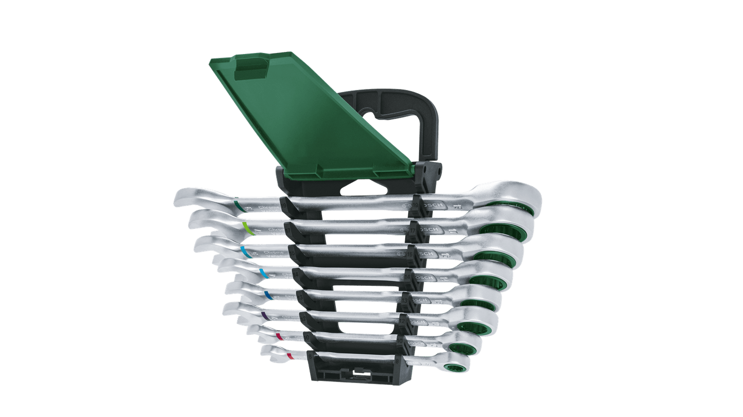 Ratchet Combination Wrench Set 8-Piece (10 Years Guarantee)