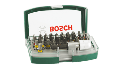 Bosch Screwdriver Bit Set 32 Pieces with Colour Coding