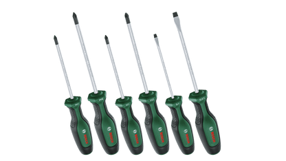 Bosch Screwdriver Set 6-Piece (10 Years Guarantee)