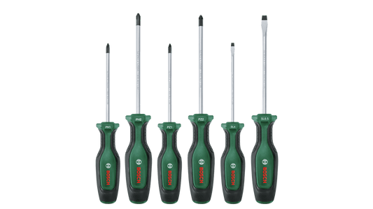 Bosch Screwdriver Set 6-Piece (10 Years Guarantee)