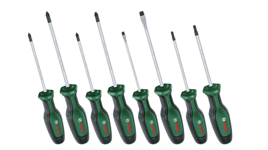 Bosch Screwdriver Set 8-Piece (10 Years Guarantee)