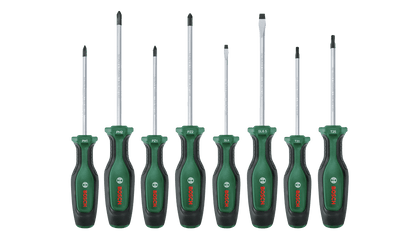 Bosch Screwdriver Set 8-Piece (10 Years Guarantee)