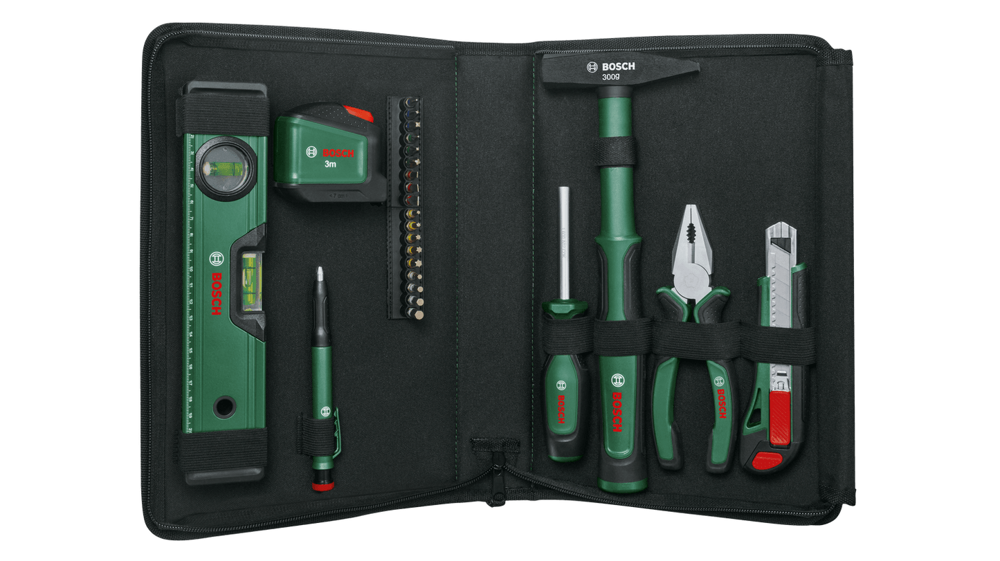 Bosch Universal Hand Tool Set 25-Piece (10 Years Guarantee)