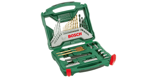 Bosch X-Line Drill- and Screwdriver Bit Set TiN-coated 50 pieces
